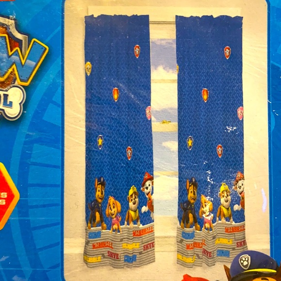 Nickelodeon Paw Patrol 2 Window Panels NIP - Picture 6 of 7